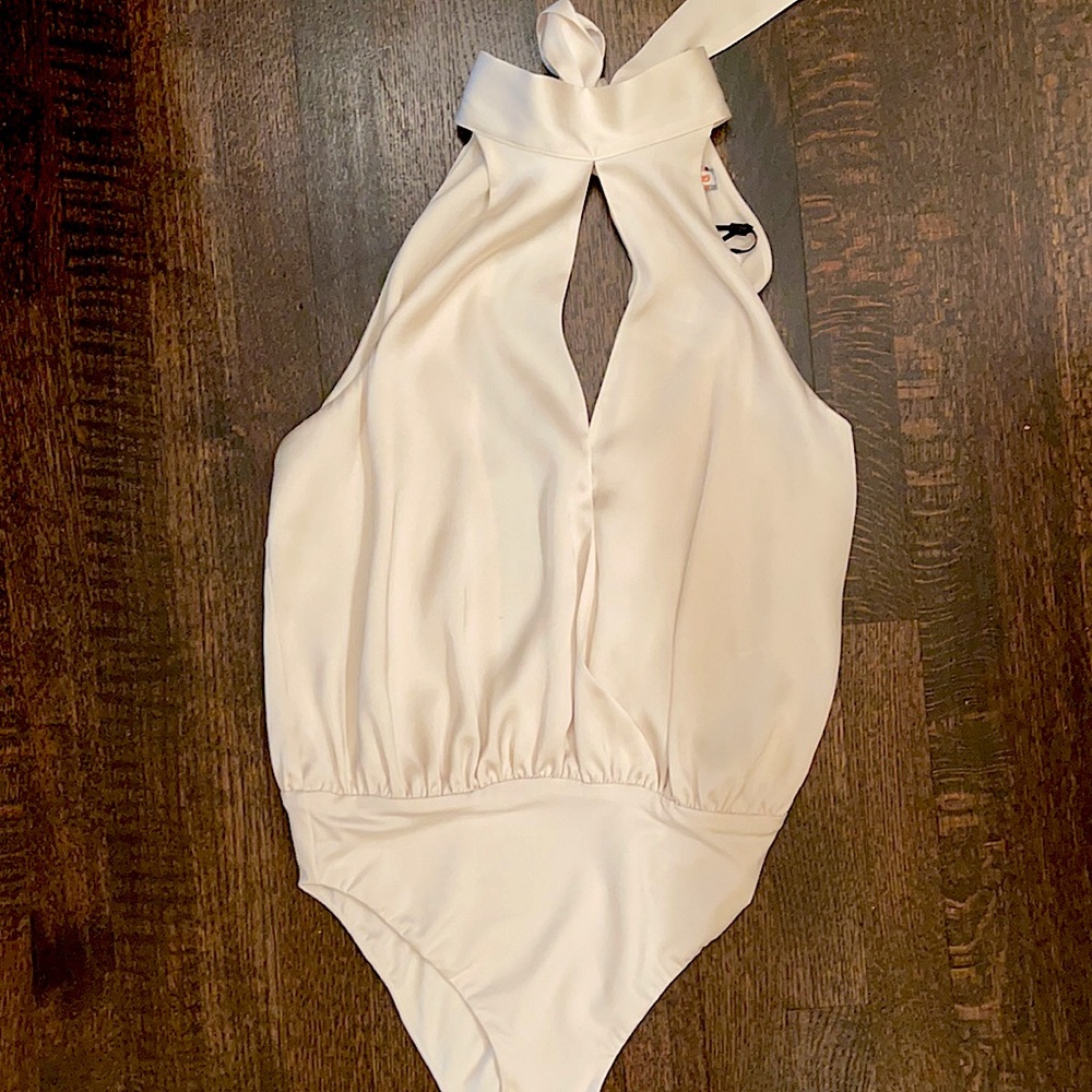 Zendaya/Tommy halter bodysuit